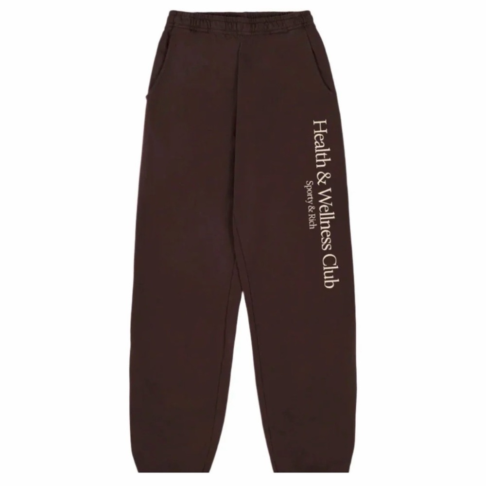 Sporty & Rich Brown Track Pants
